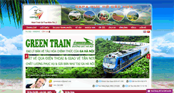 Desktop Screenshot of greentrains.net