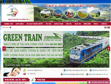 Tablet Screenshot of greentrains.net